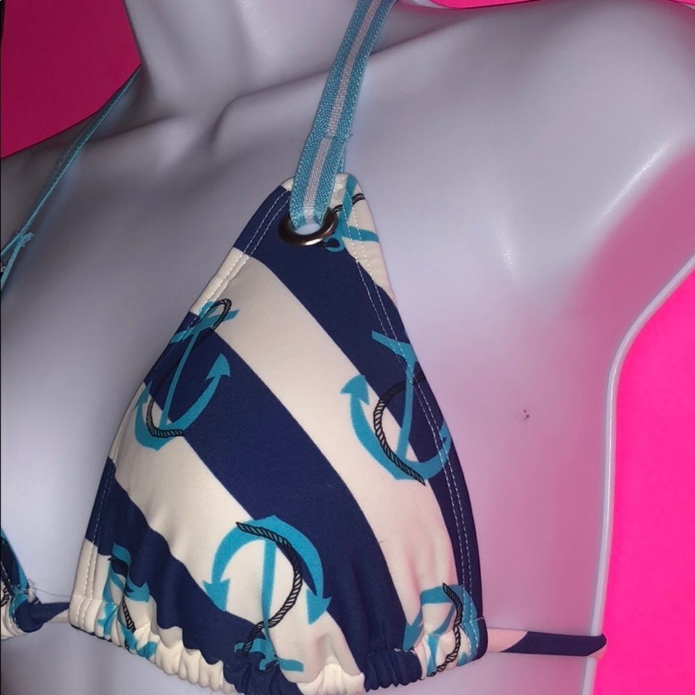 Nautical Bikini Top - Picture 2 of 8